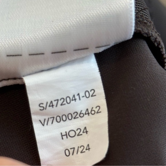 Athleta Pinnacle Brown Pleated Front Wide Leg Stretch Trousers US6 - Picture 10 of 10